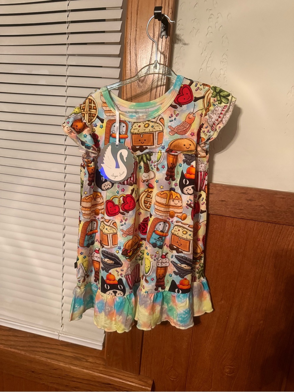 2T Sugar Swan Jellycat Bamboo Nightgown *New with Tags*